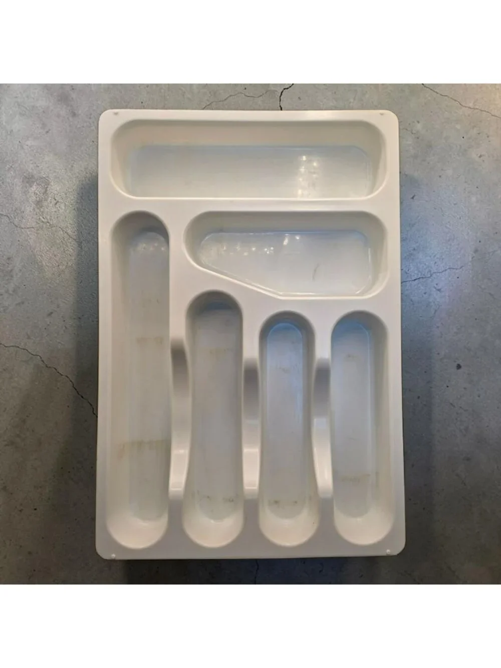 Flatware Silverware Plastic Cabinet Drawer Insert Tray 16.25